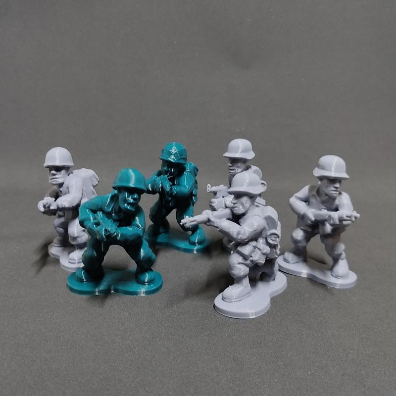 WW2 army men