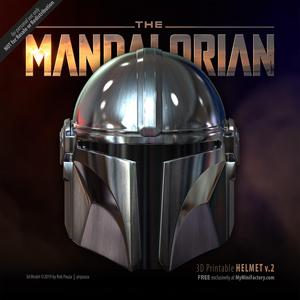 Mandalorian Helmet – v2