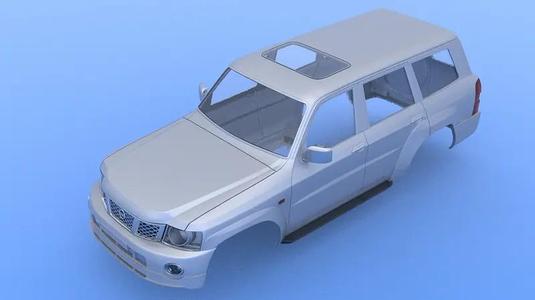 1/10 NISSAN PATROL Y61 334MM WHEELBASE