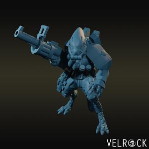 Reptilian Soldier Grenadier V1