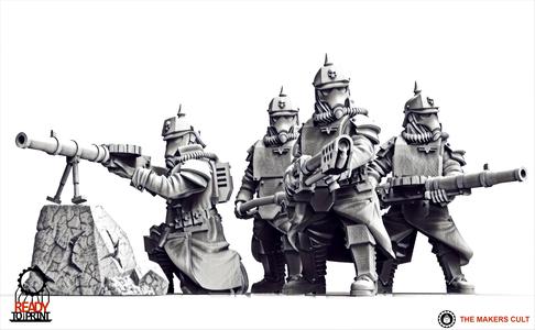 Valour Korps – Shock Infantry Heavy Weapons