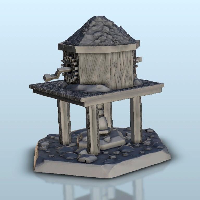 Water pump – Age of Sigmar Bolt Action Flames of War scenery terrain wargame Modern