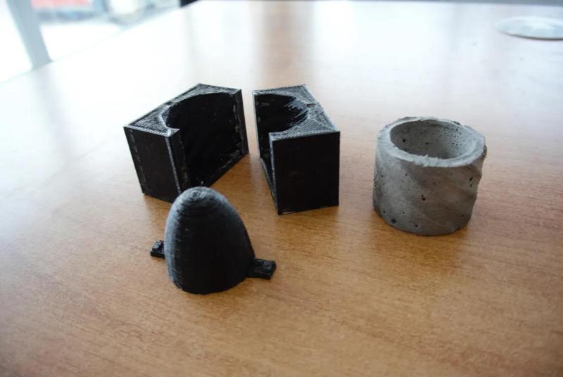 Vase mold poligon