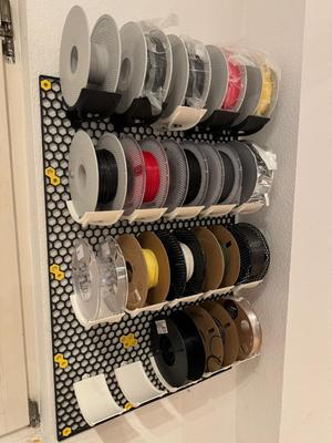Filament Spool Holder for Honeycomb Wall (HSW)