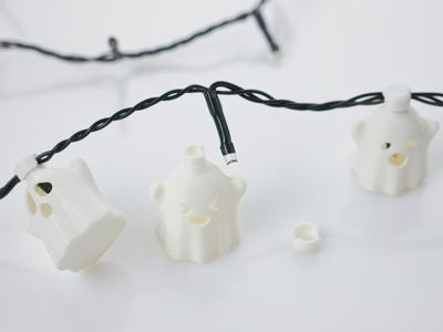 Cute Ghosts for String Fairy Lights