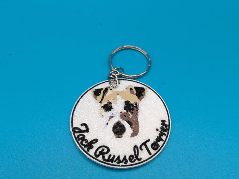 Jack Russell Terrier Keychain