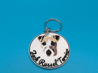 Jack Russell Terrier Keychain