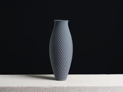 Generative Bulb Vase for Dried Flowers, (vase mode)