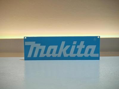 Makita Workshop Wall Sign