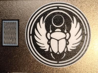Scarab Coaster
