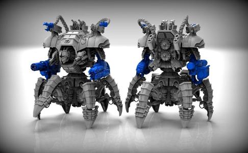 Dark Techno Heavy Arachknight Torso