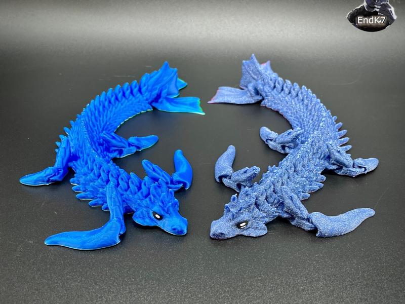 Sea Dragon – Articulated – Print in Place – Flexi