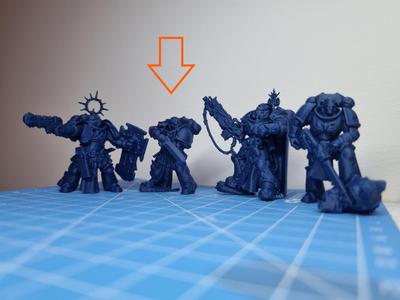 Space Soldier Lieutenant with Power Sword WarAxe