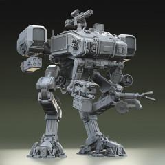 MOOSE Mech 3D Printing Model | Assembly + Action