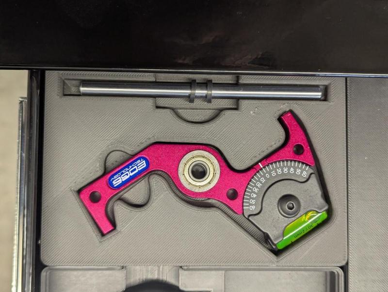 Gridfinity bin for Edge Technology CNC Lathe Gage