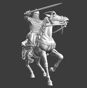 Medieval Knight of Novgorod – Mounted w. sword