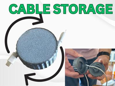 Cable storage roller