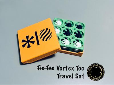 Vortex Toe (tic tac toe) Travel Game Set