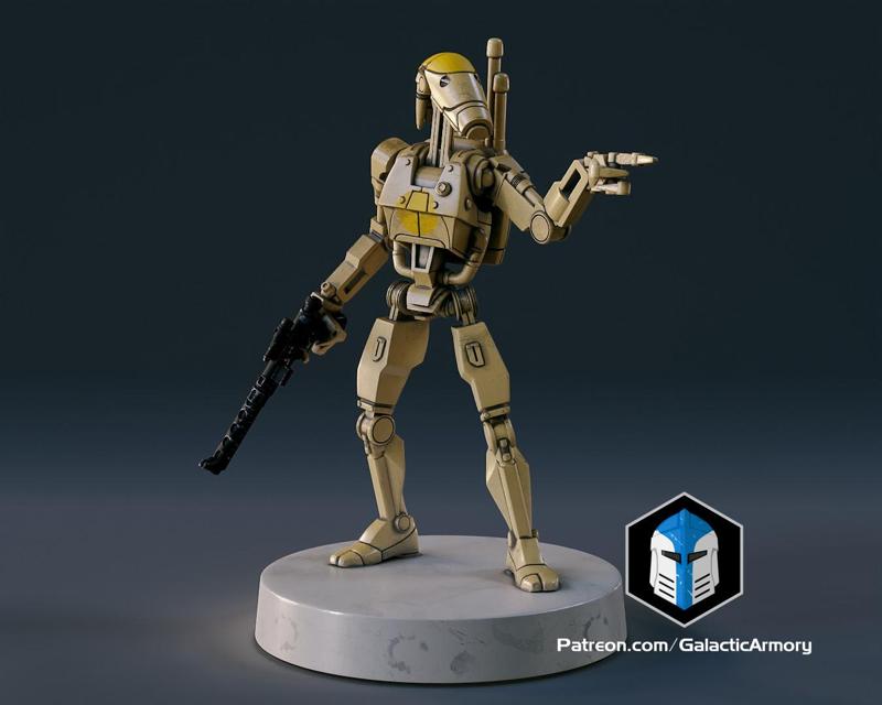Battle Droid Figurine – Officer
