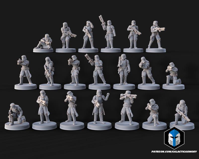 1:48 Scale Shoretroopers – 3D Print Files