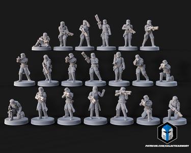 1:48 Scale Shoretroopers – 3D Print Files