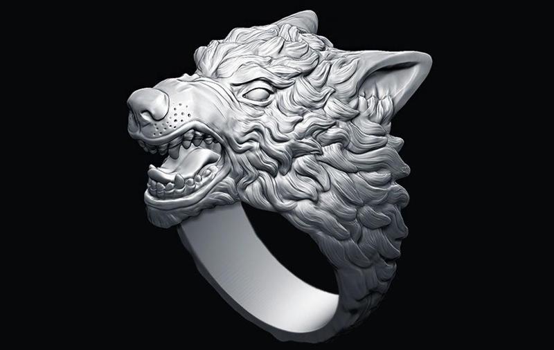 Demonic Wolf ring