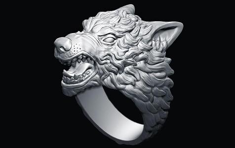 Demonic Wolf ring