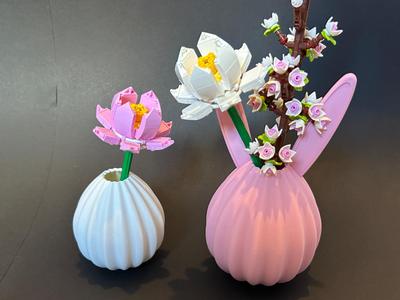 Easter Egg Vase with Ears