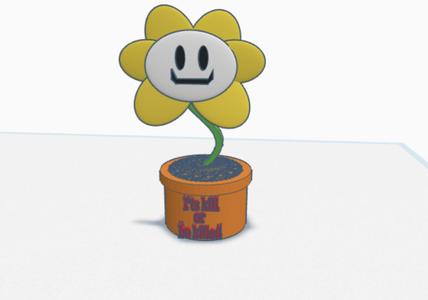 Soulless Dreemuur/Flowey (Copyrighted flower from a game by Toby Fox)