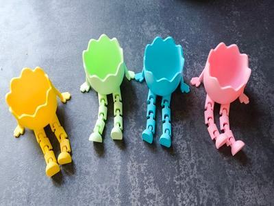 Egg Holder with Legs