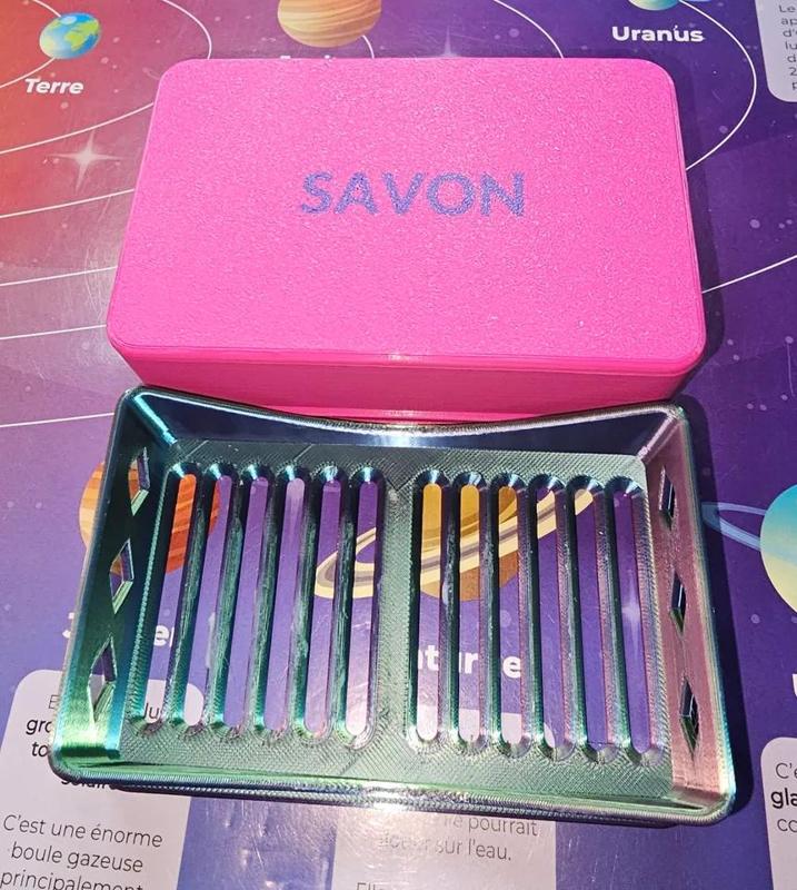 Boite a savon avec ou sans texte- Soap box with and whithout french text