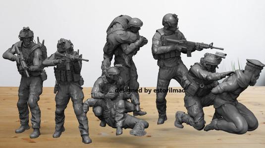 PACK 7 SPECIAL FORCES SEAL INSURGENT CAPTURE
