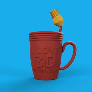 Remix of “I Love 3D Printing” Remixing Mug
