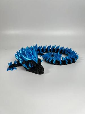 Articulated Crystal Dragon by Saber3D