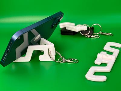 Heavy Duty Phone stand & Hook – Print in Place