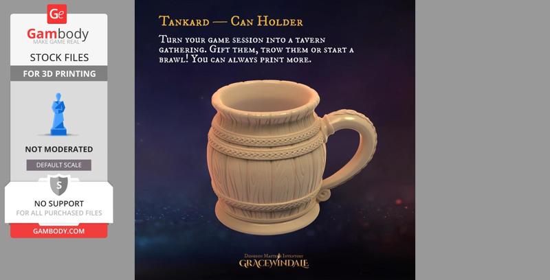 DM Inventory: Tankard Can Holder