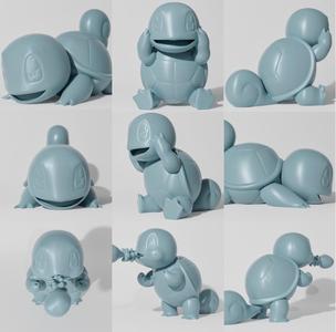 SQUIRTLE 3 PACK (PART OF THE SQUIRTLE-EVO-PACK, READ DESCRIPTION)