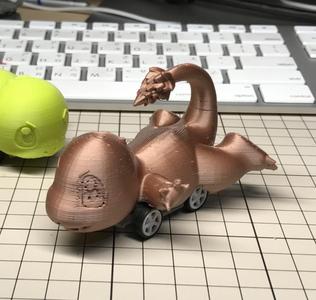 Pokémon - Charmander pull-back car toy