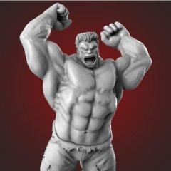 Red Hulk 3D Printing Figurine | Assembly