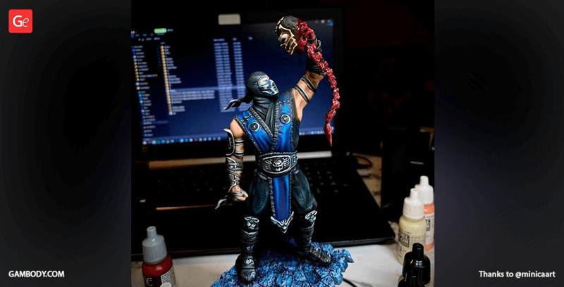 Sub-Zero 3D Printing Figurine | Assembly