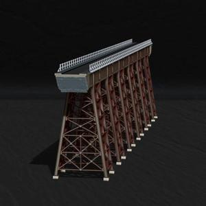 Polvorilla Viaduct Model Bridge for HO Scale Trains