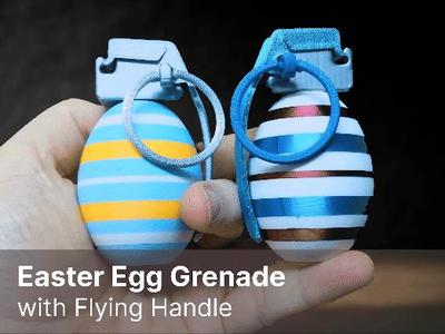 Easter Egg Grenade with Flying Handle