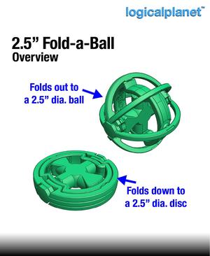 Fold-a-Ball – A foldable ball that fits in your pocket