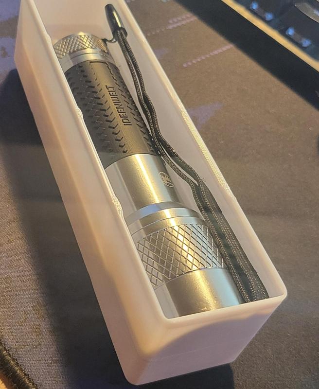 Gridfinity bin Rossmann Ideenwelt Flashlight