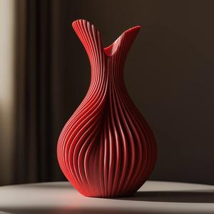 Ripple Vase for Unique and Elegant Home Decor