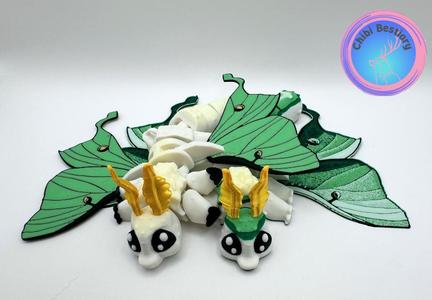 Articulated Luna Moth