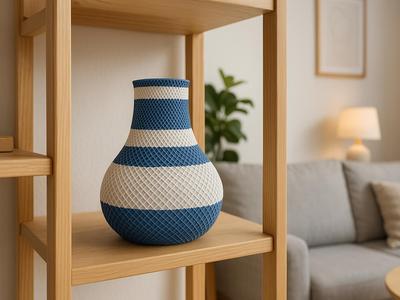 Modern Geometric Vase – Scandinavian Style Design