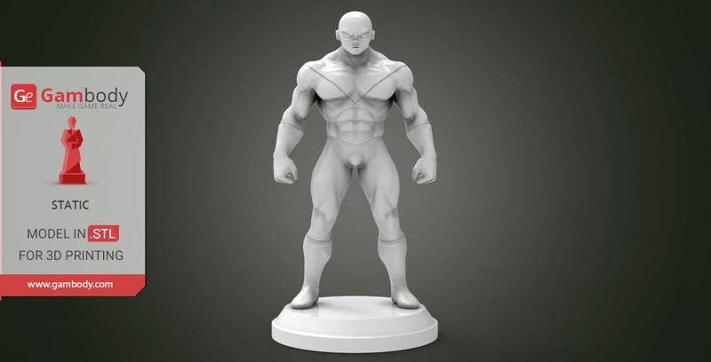 Jiren 3D Printing Figurine | Static