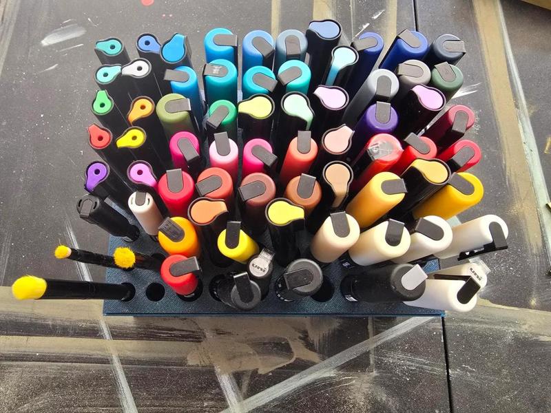 Posca Paint Marker (and more) Insert and box