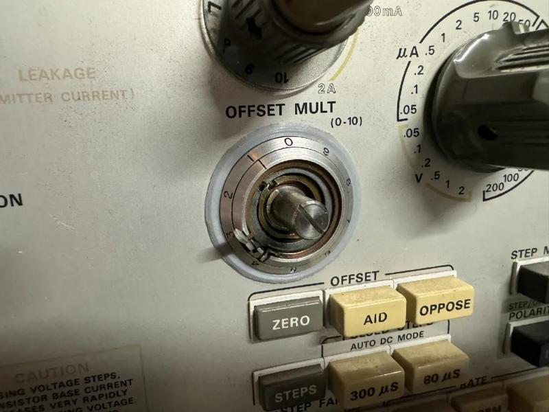 Tektronix 576 Offset Multiplier Mounting Ring